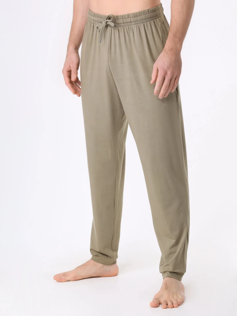 

Брюки из модала, Хаки, 9403-BASE016KHA
