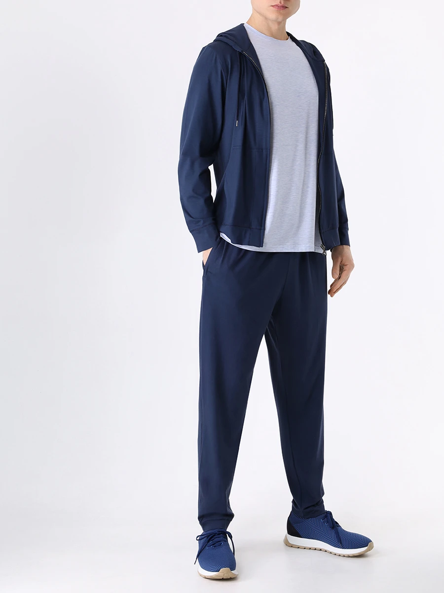 Костюм из модала DEREK ROSE 9403/3126-BASE001NAV Синий  Фото 2