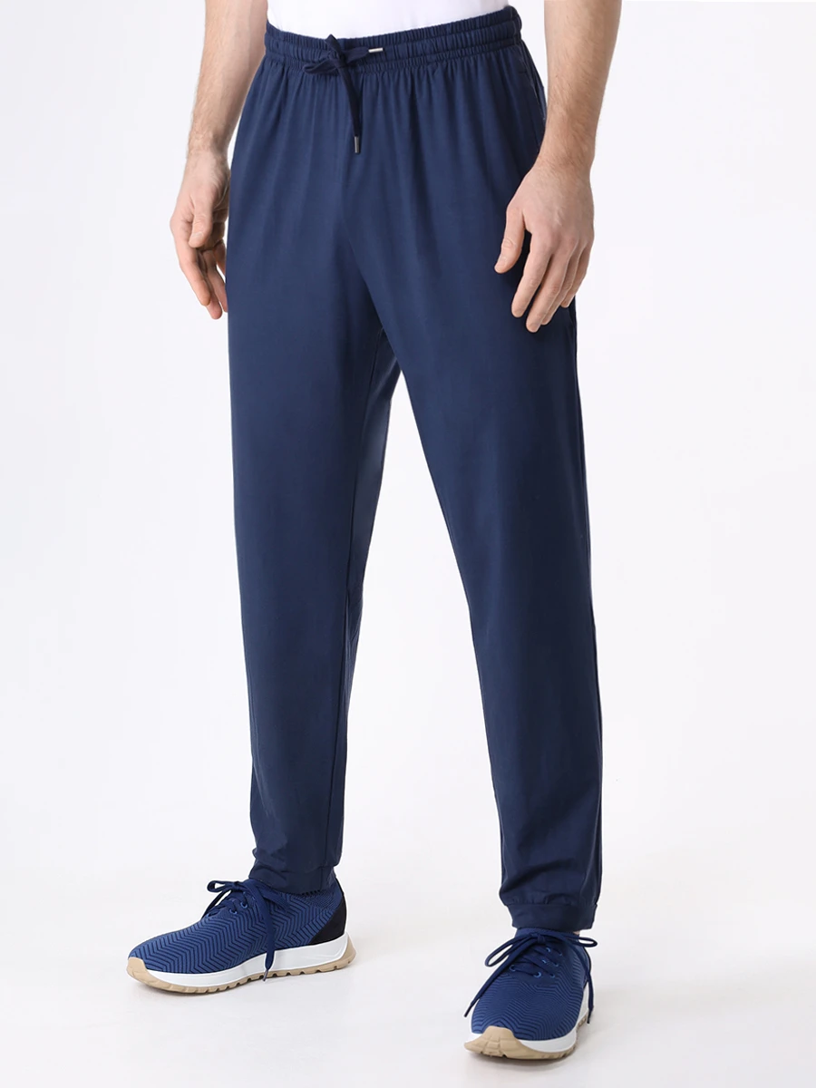Костюм из модала DEREK ROSE 9403/3126-BASE001NAV Синий  Фото 8