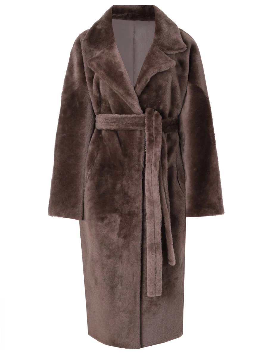 Дубленка из овчины ADRIANO BARONI AB286 Коричневый 