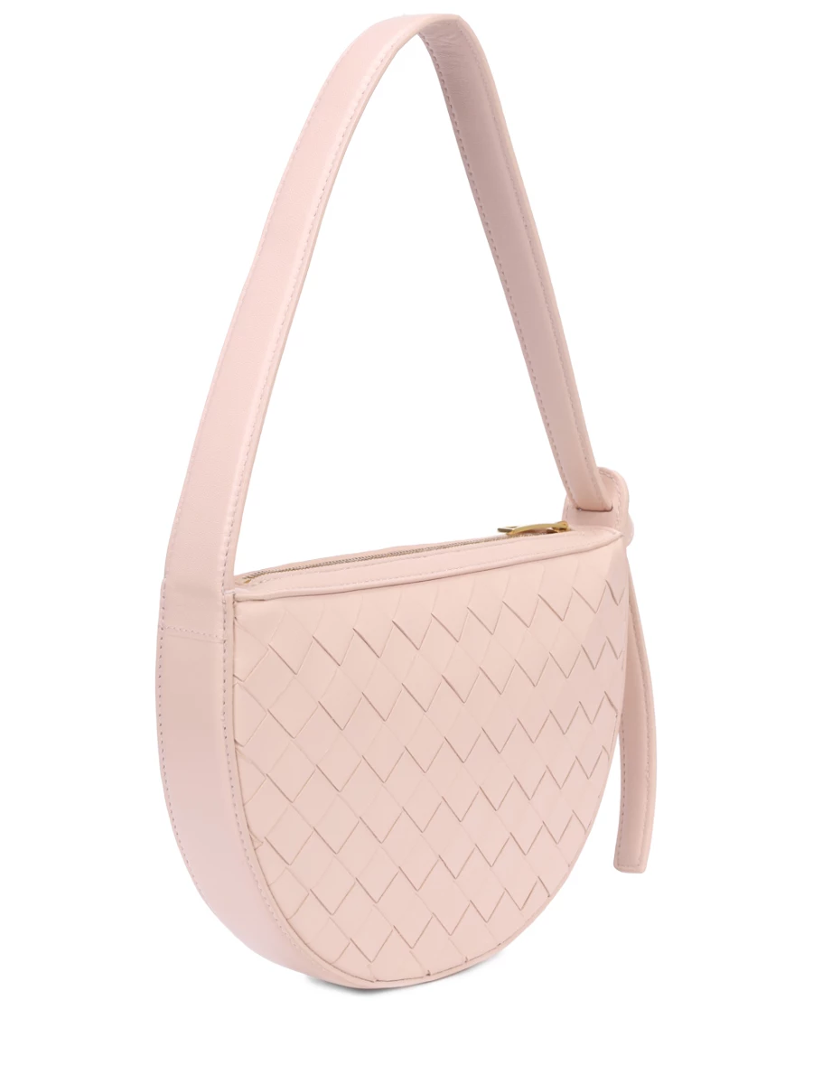 Сумка кожаная Sunrise BOTTEGA VENETA 763747 VCPP3 6917 Розовый  Фото 3