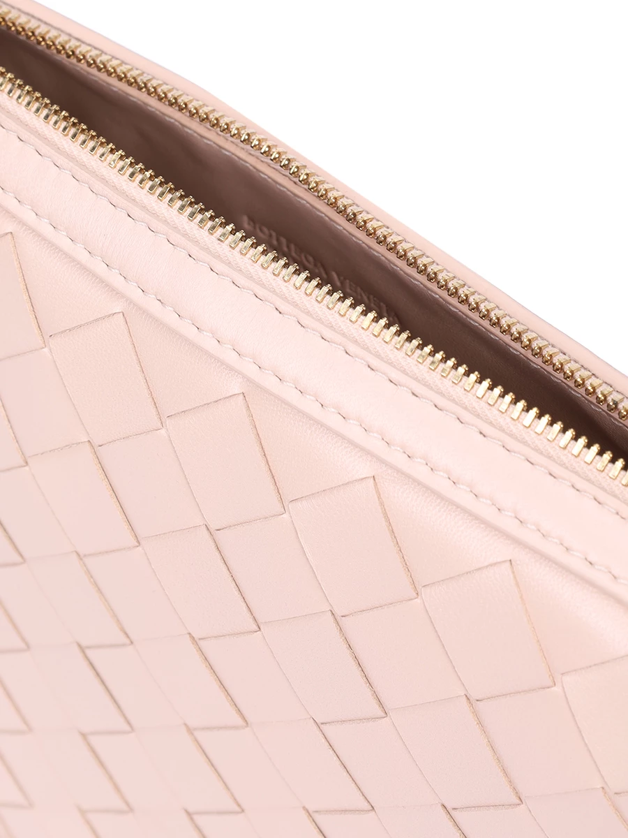 Сумка кожаная Sunrise BOTTEGA VENETA 763747 VCPP3 6917 Розовый  Фото 4