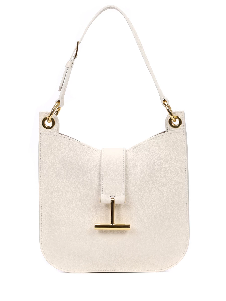 Сумка кожаная TOM FORD L1764-LCL095G 1W003 Белый 