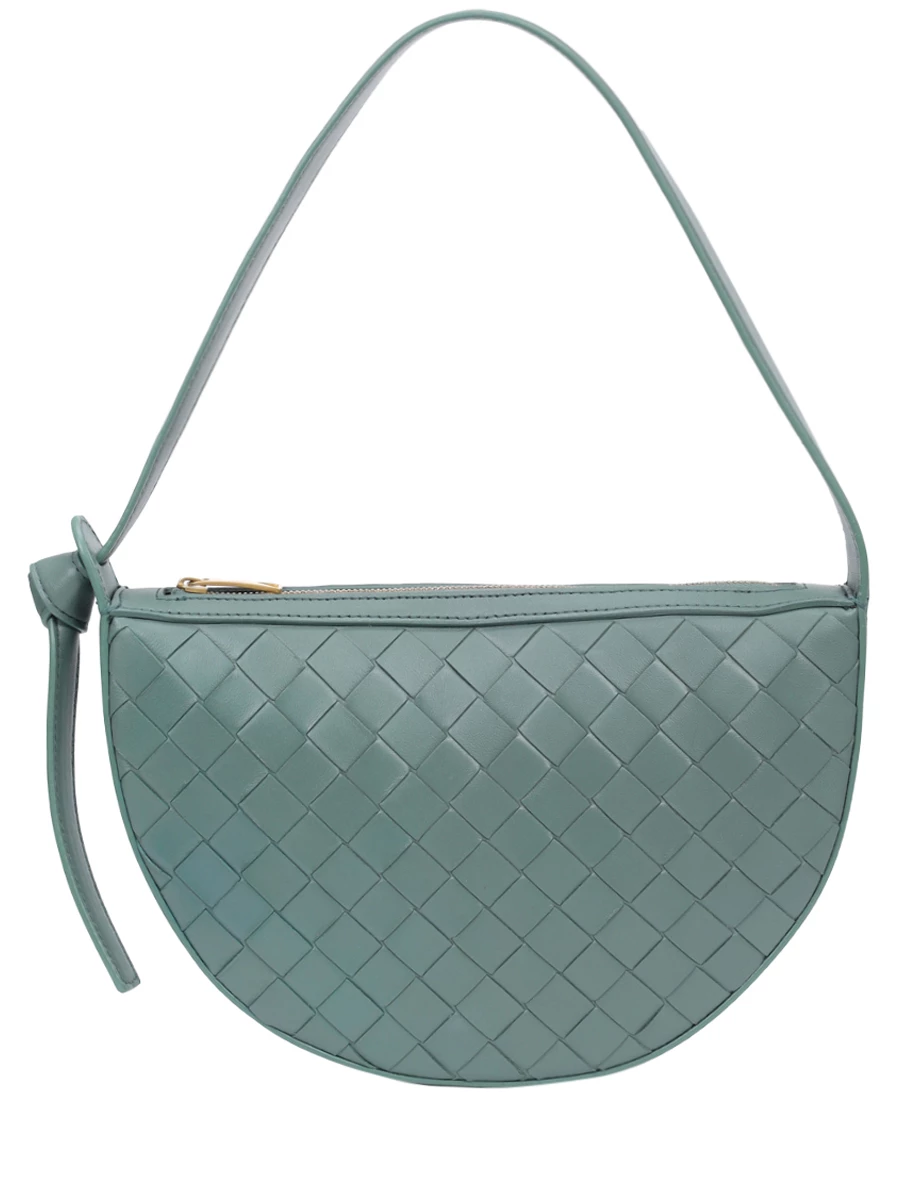 Сумка кожаная Sunrise BOTTEGA VENETA 763747 VCPP3 3198 Зеленый 