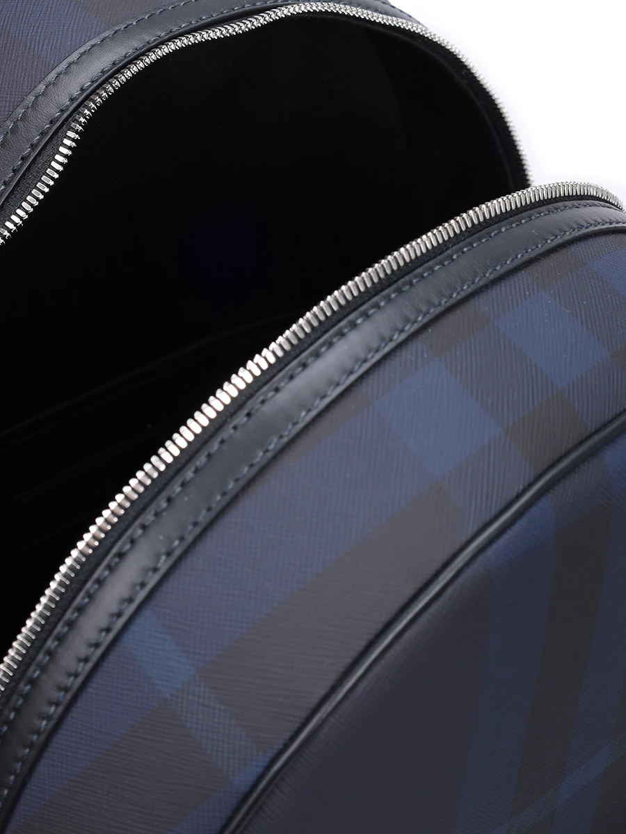 Рюкзак из экокожи Rocco BURBERRY 8073269 A1222 Синий  Фото 4