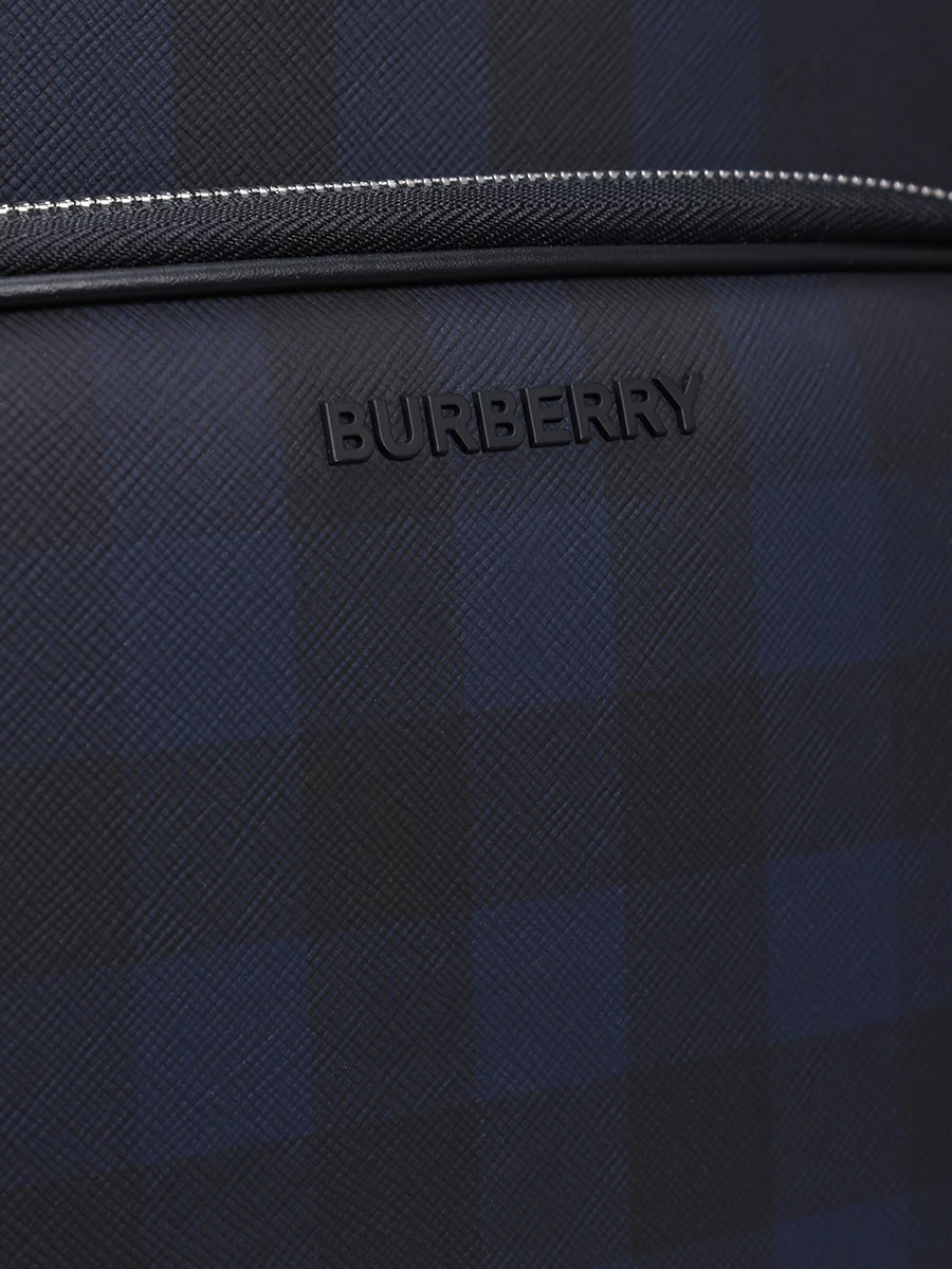 Рюкзак из экокожи Rocco BURBERRY 8073269 A1222 Синий  Фото 5