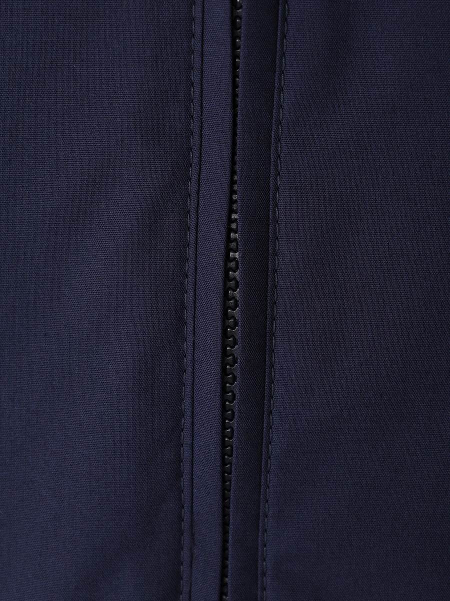 Бомбер однотонный BRUNELLO CUCINELLI MB4036204 CII09 Синий  Фото 6