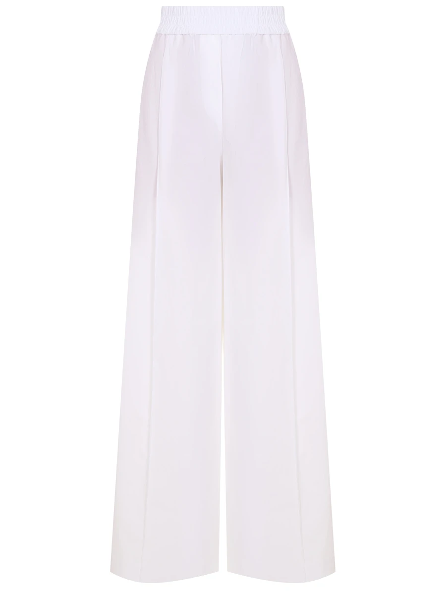 Брюки хлопковые BRUNELLO CUCINELLI ML949P8531 C001 Белый 