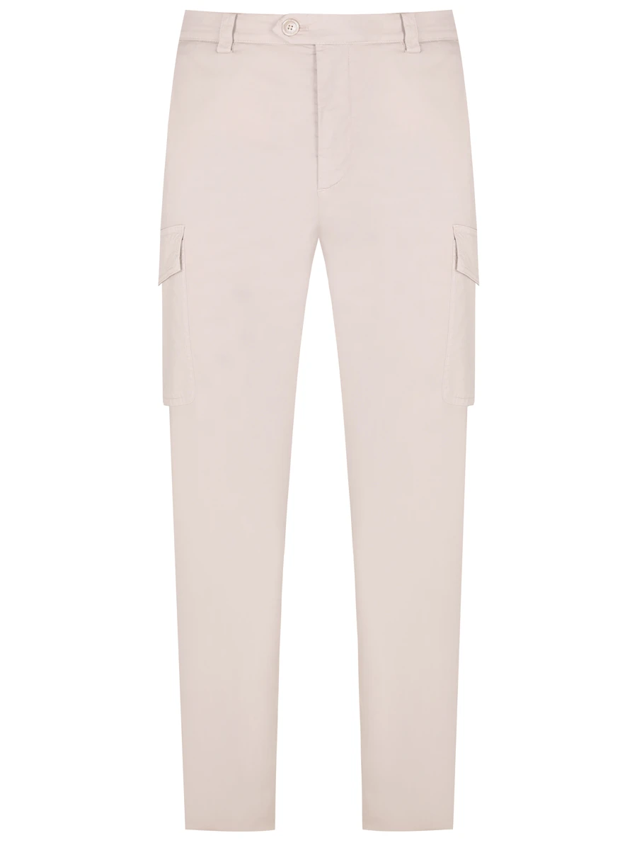 Брюки-карго Leisure Fit хлопковые BRUNELLO CUCINELLI M289LE1890 C6233 Светло- Бежевый 