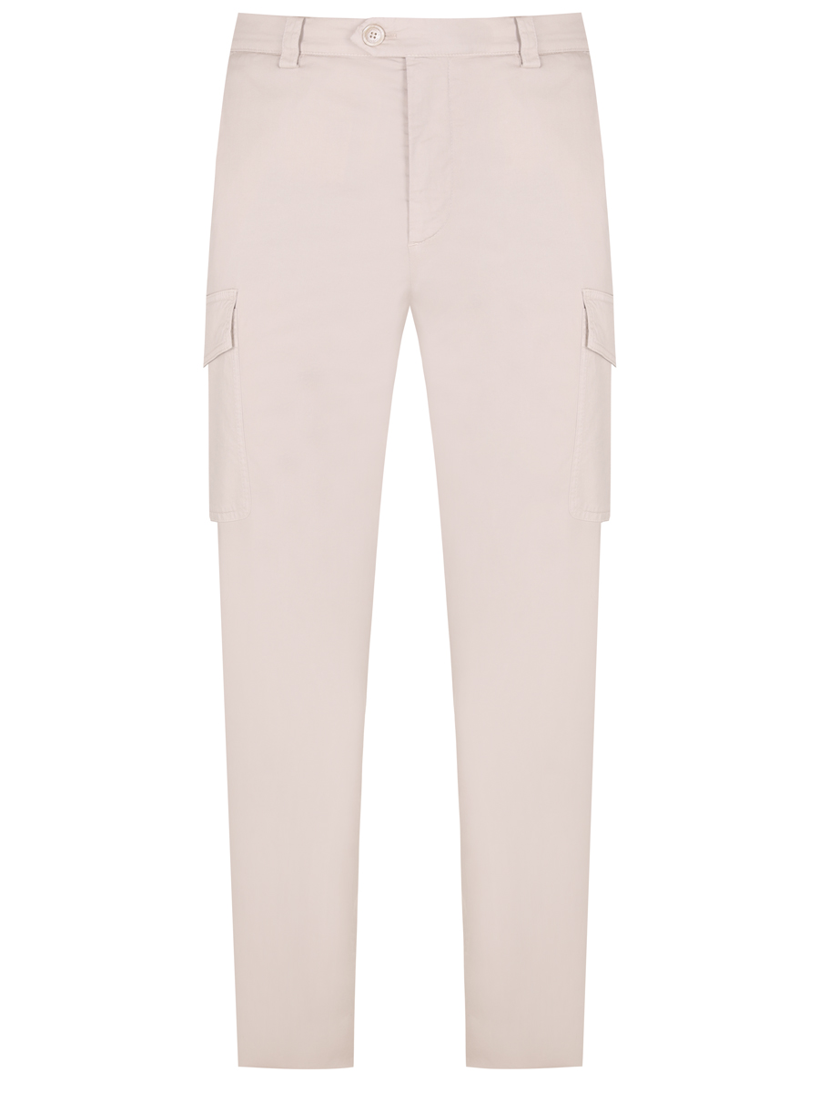 Брюки-карго Leisure Fit хлопковые BRUNELLO CUCINELLI