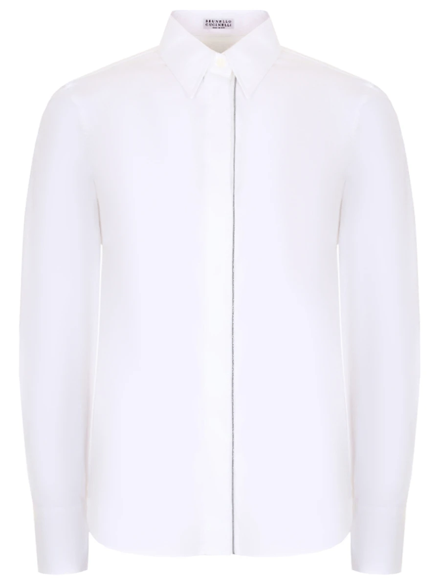 

Рубашка хлопковая, Белый, M0091MA626 C159