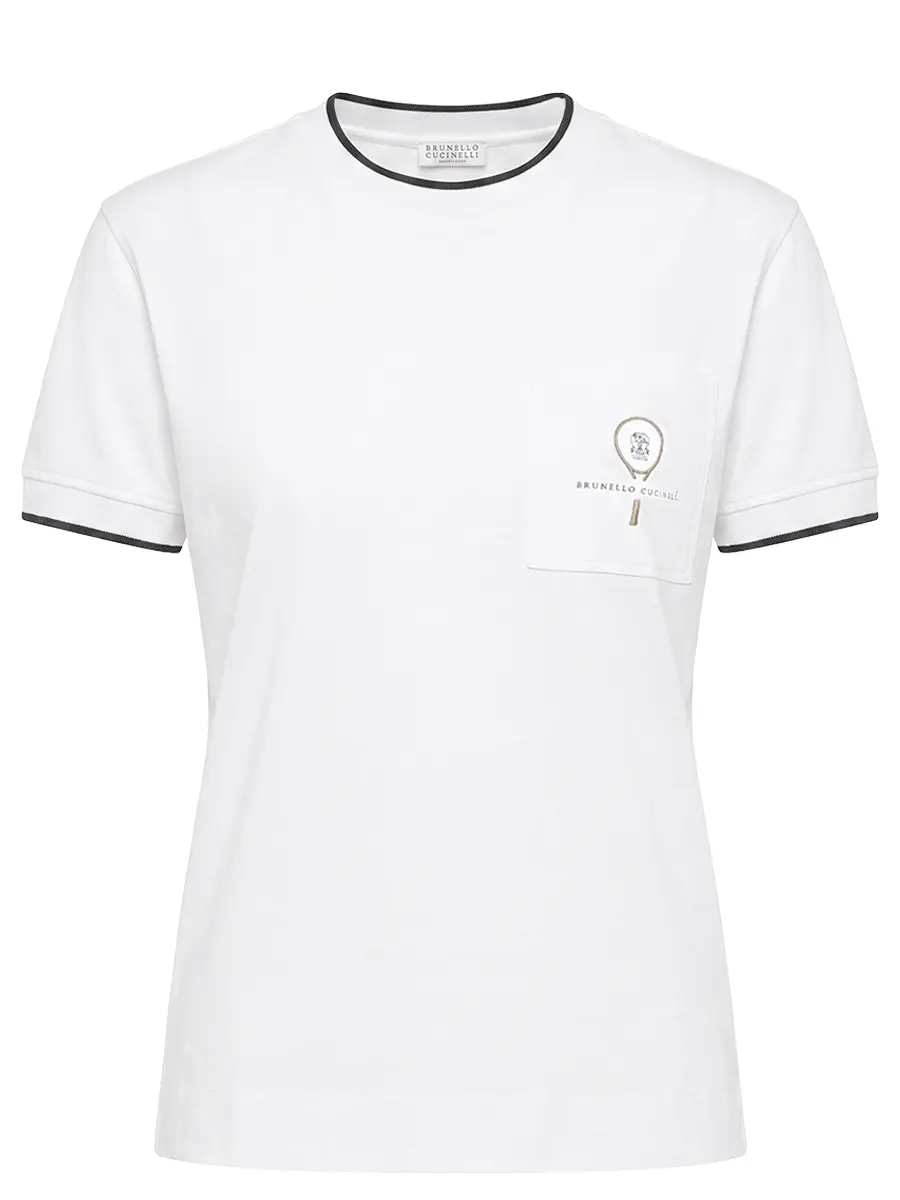 Футболка хлопковая Brunello Cucinelli