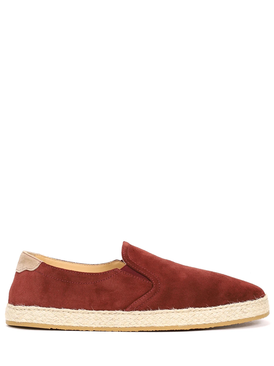 Эспадрильи замшевые BRUNELLO CUCINELLI MZUSISI837 CBT35 Бордовый 