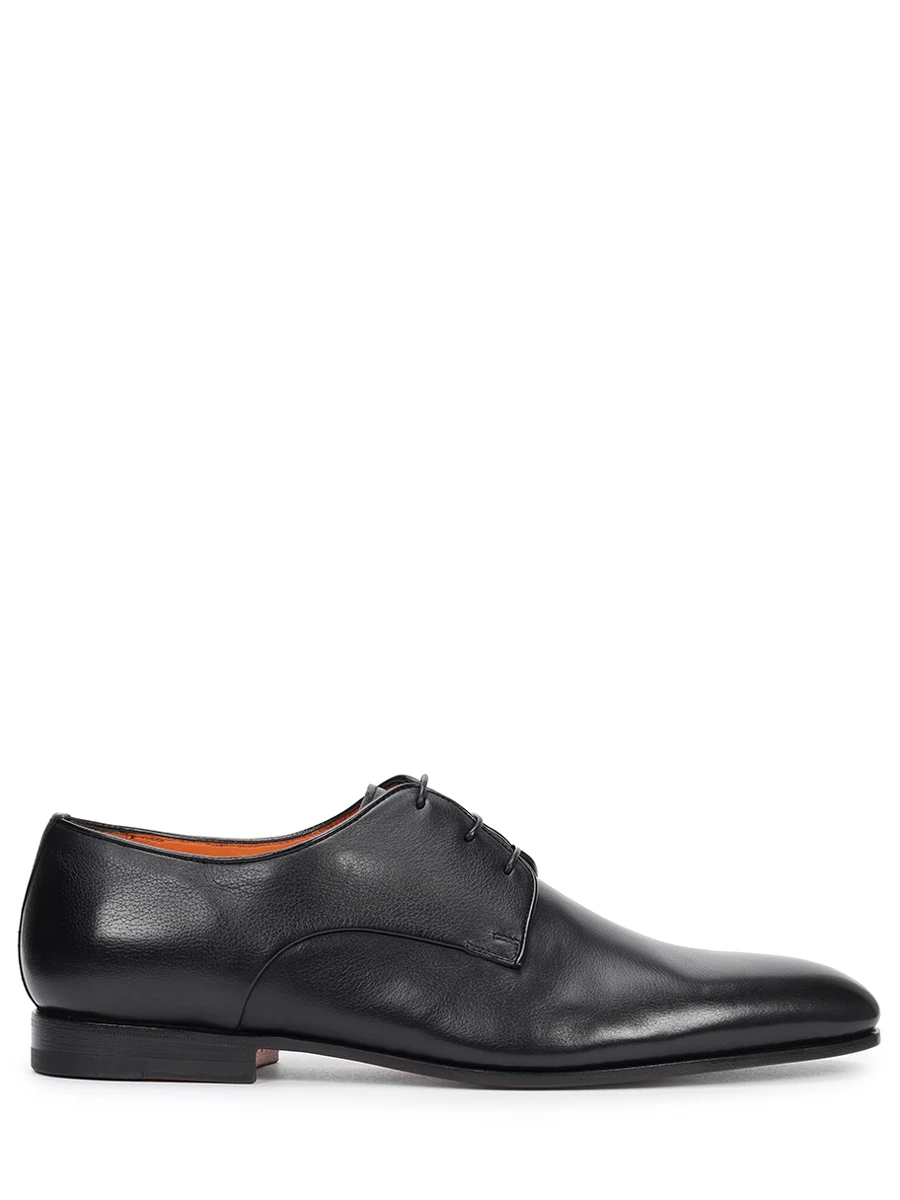 Дерби кожаные Santoni