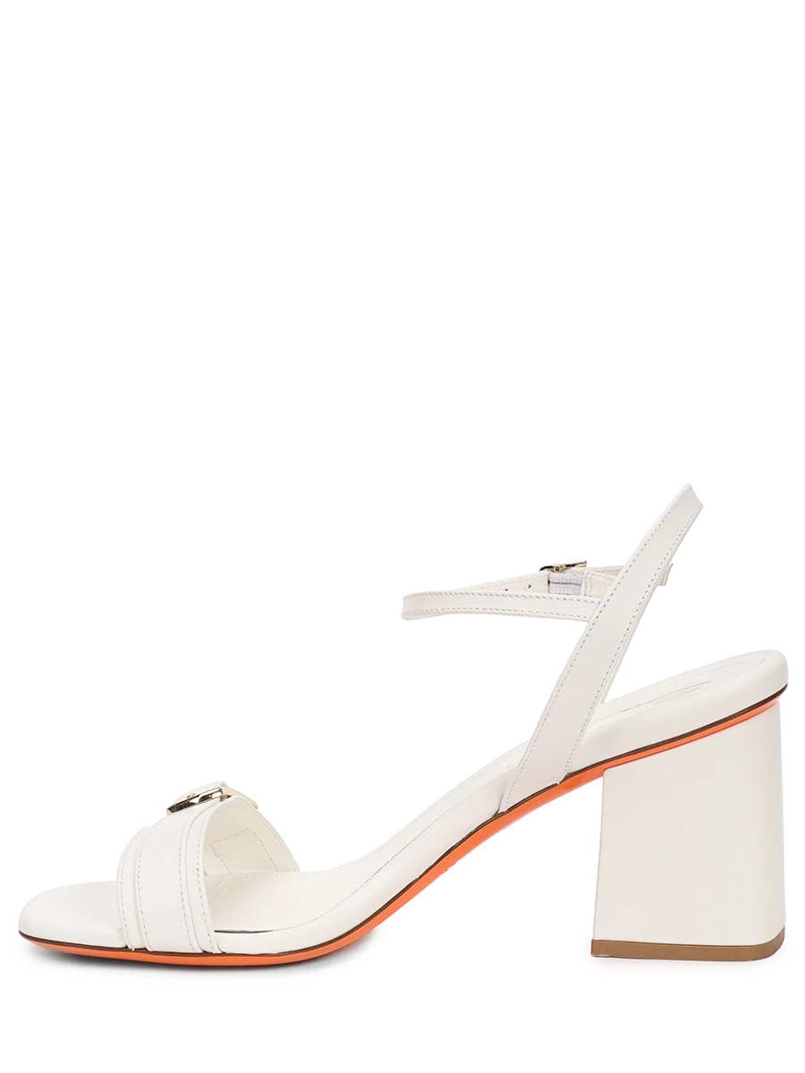 Босоножки кожаные SANTONI WHVT70836HA2TYLCI80 Белый  Фото 3