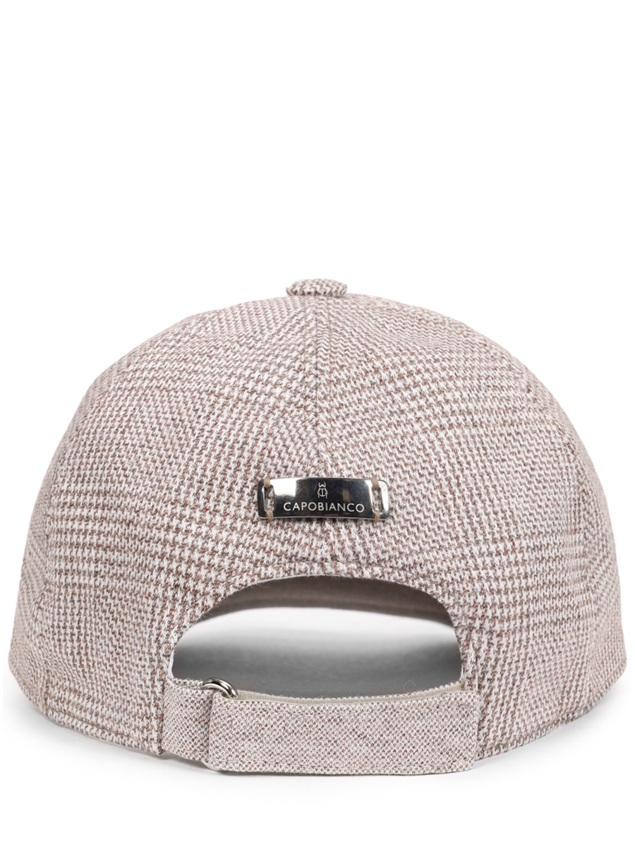 Бейсболка хлопковая CAPOBIANCO 16MC2.QG00.BEIGE Бежевый  Фото 2
