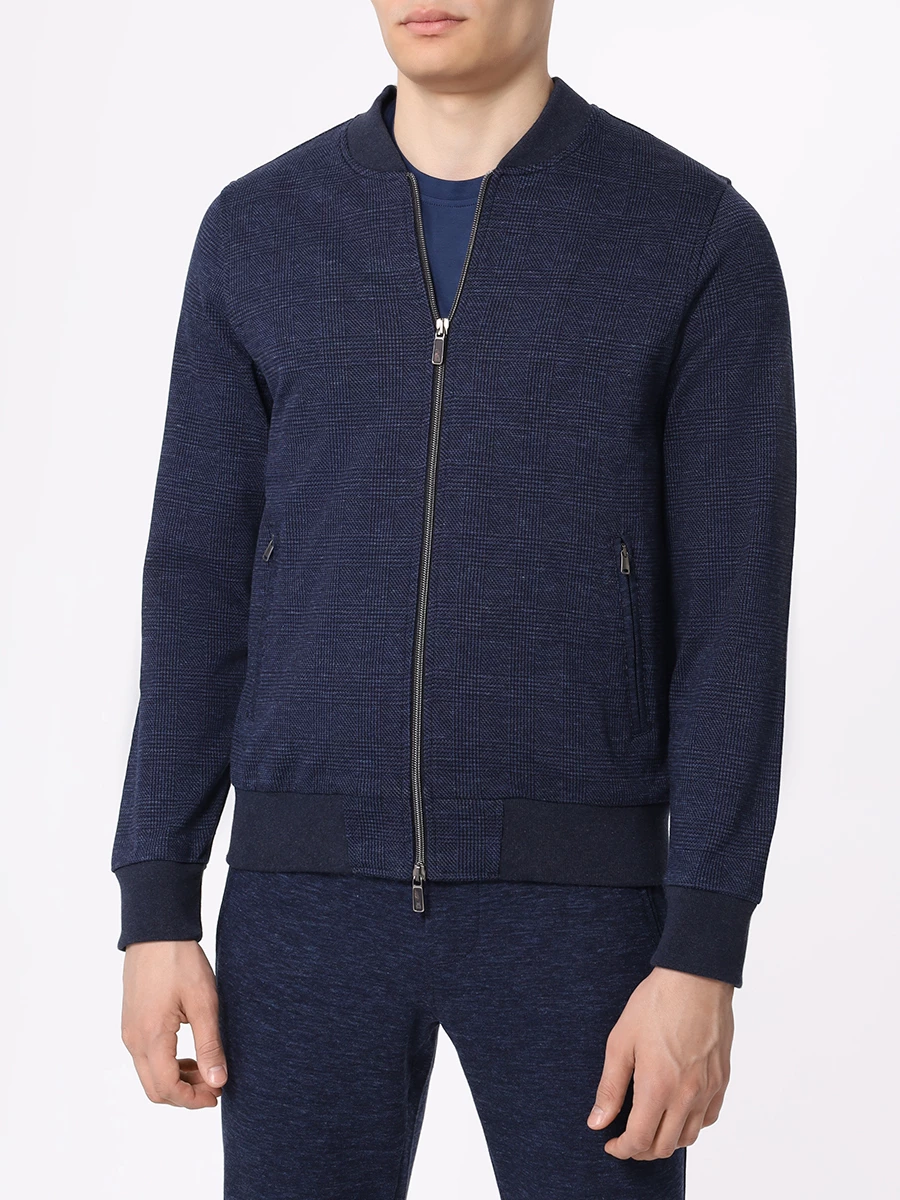 Костюм хлопковый CAPOBIANCO 16M458.QG00.NAVY/16M713.UG00 Синий  Фото 4