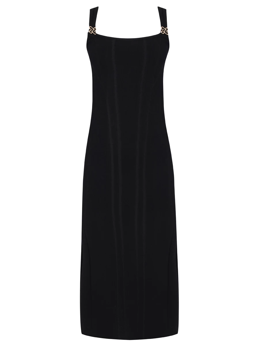 Платье из вискозы AND THE BRAND S24-D022-1203-900 Черный 