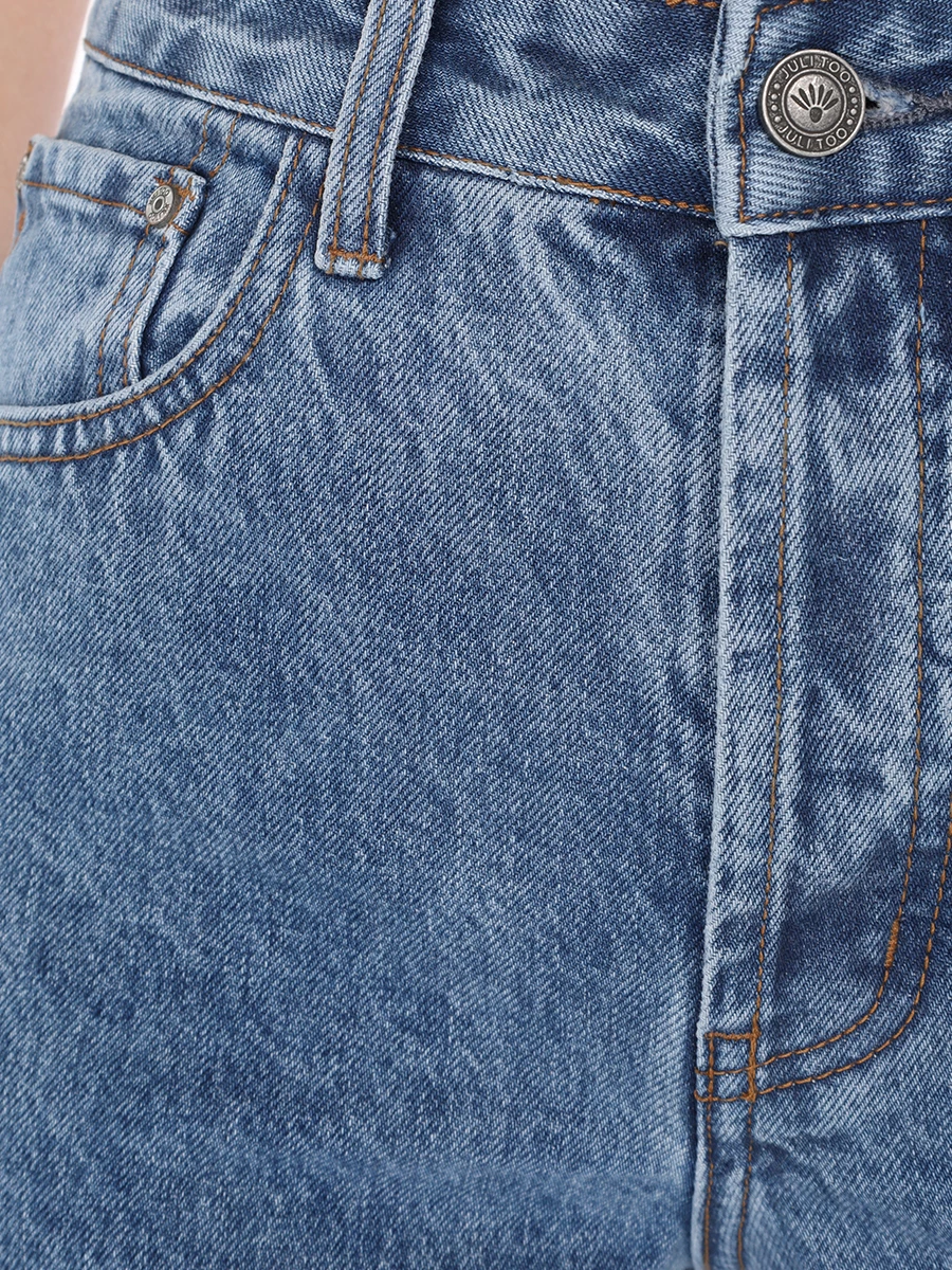 Джинсы хлопковые JULI TOO Diana Деним  Фото 5