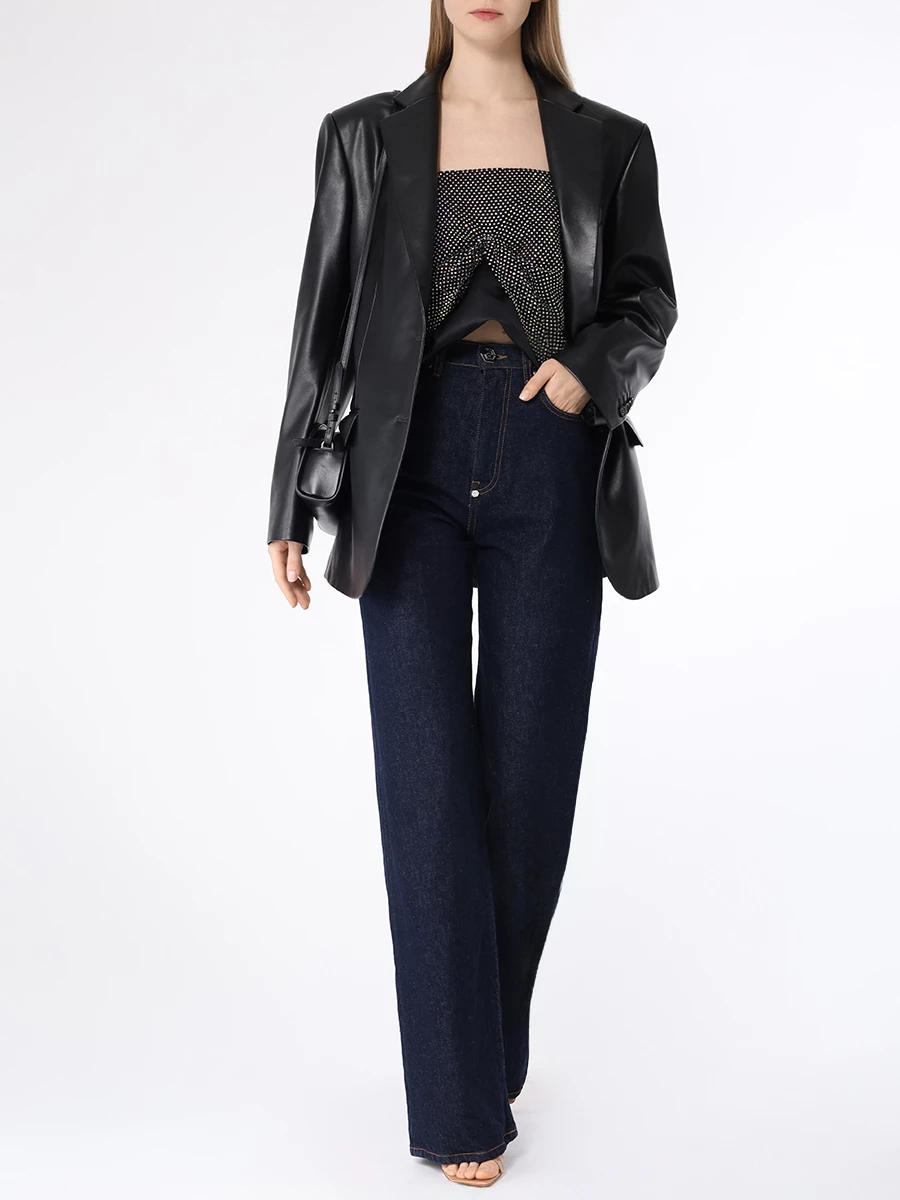 Джинсы хлопковые PHILIPP PLEIN WDT2455/14BM Деним  Фото 2