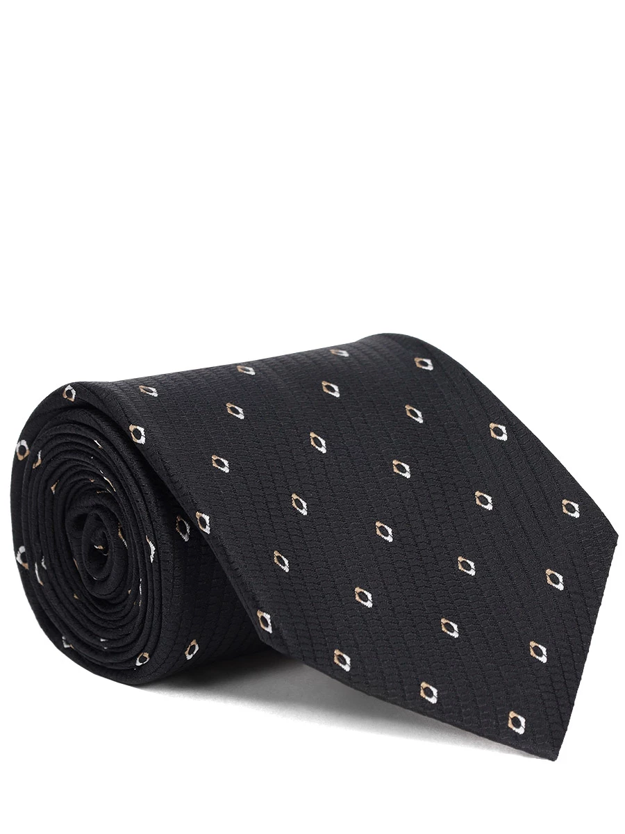 Галстук шелковый BOSS CAMEL 50504743/001 Принт 