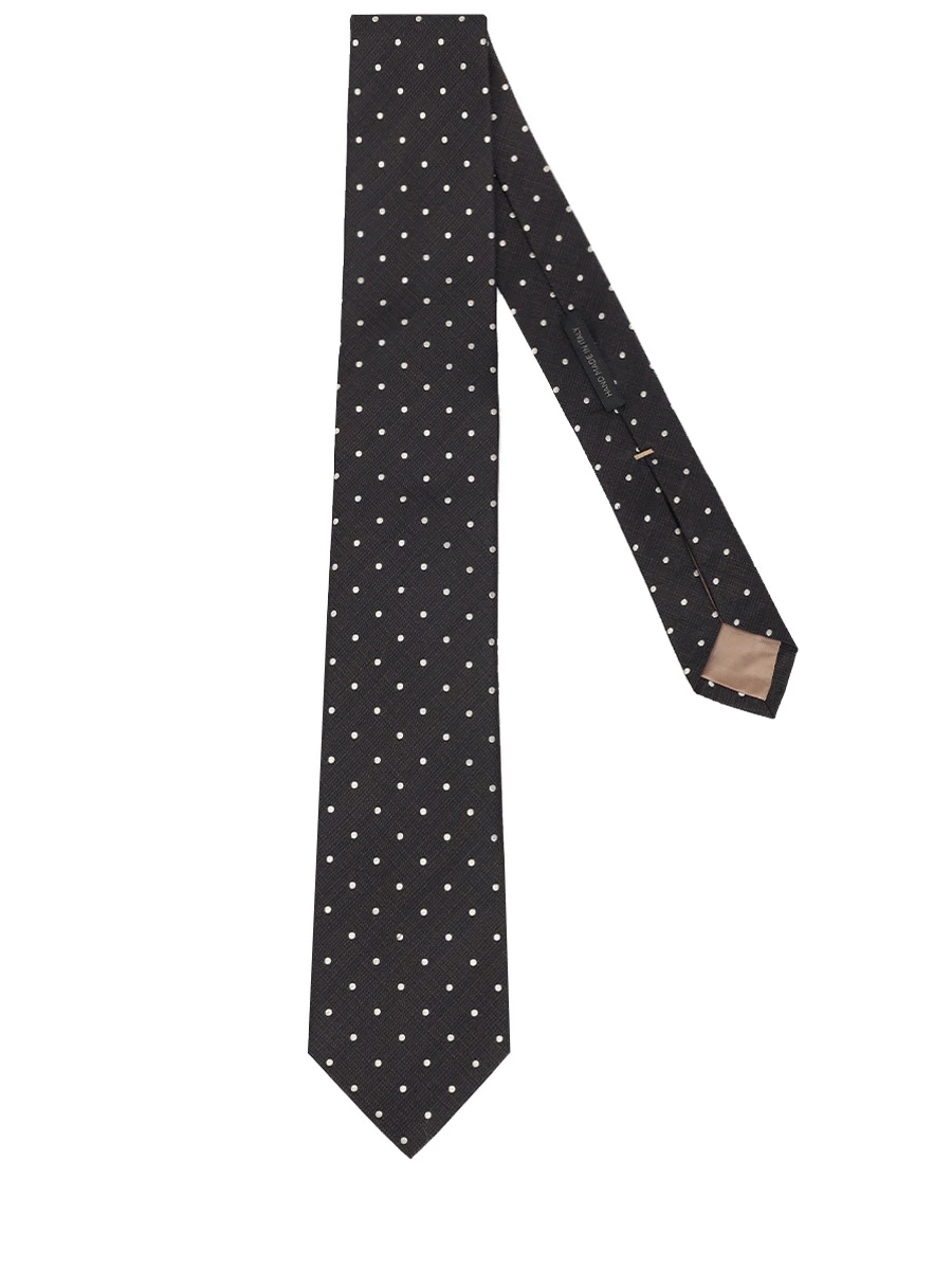 Галстук шелковый BOSS CAMEL 50504743/205 Коричневый  Фото 2