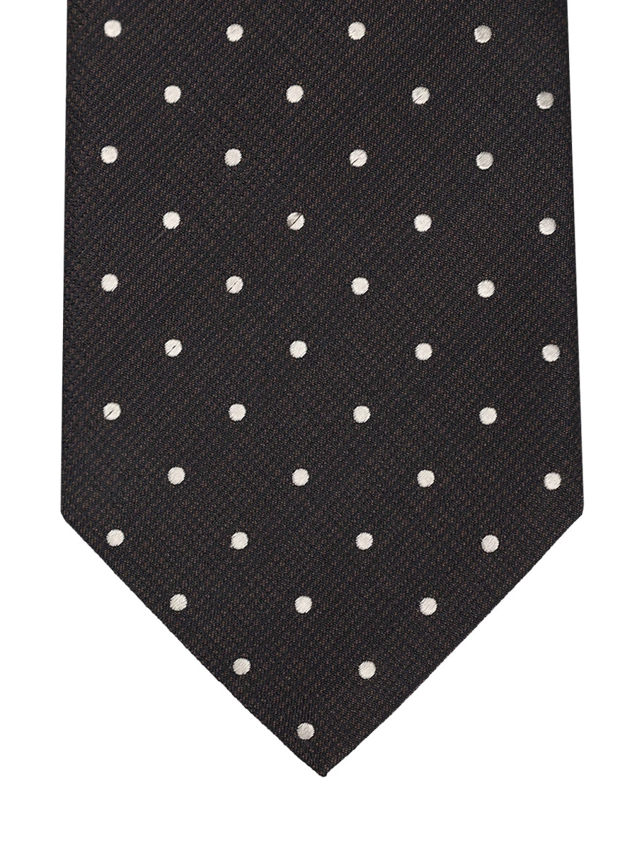 Галстук шелковый BOSS CAMEL 50504743/205 Коричневый  Фото 3