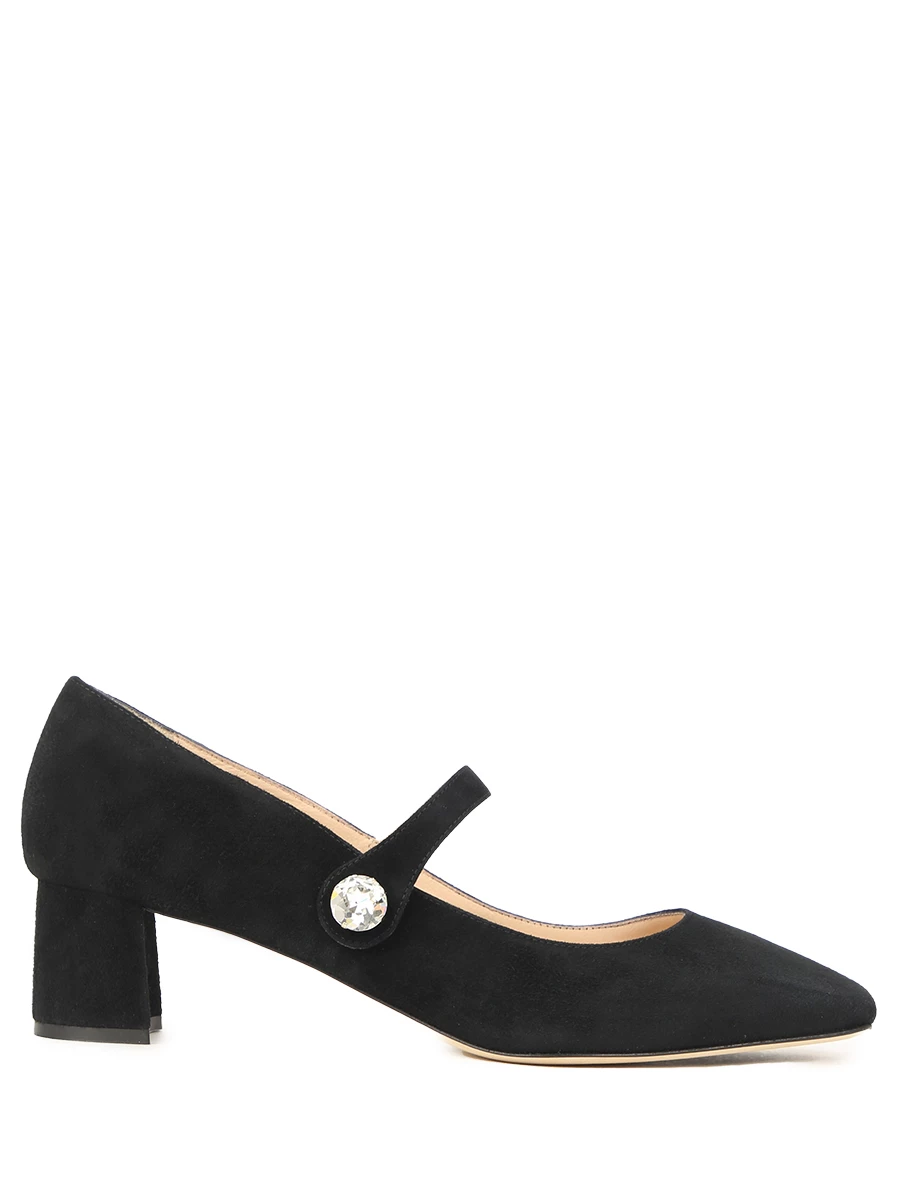 

Туфли замшевые, Черный, 2518/001 NERO