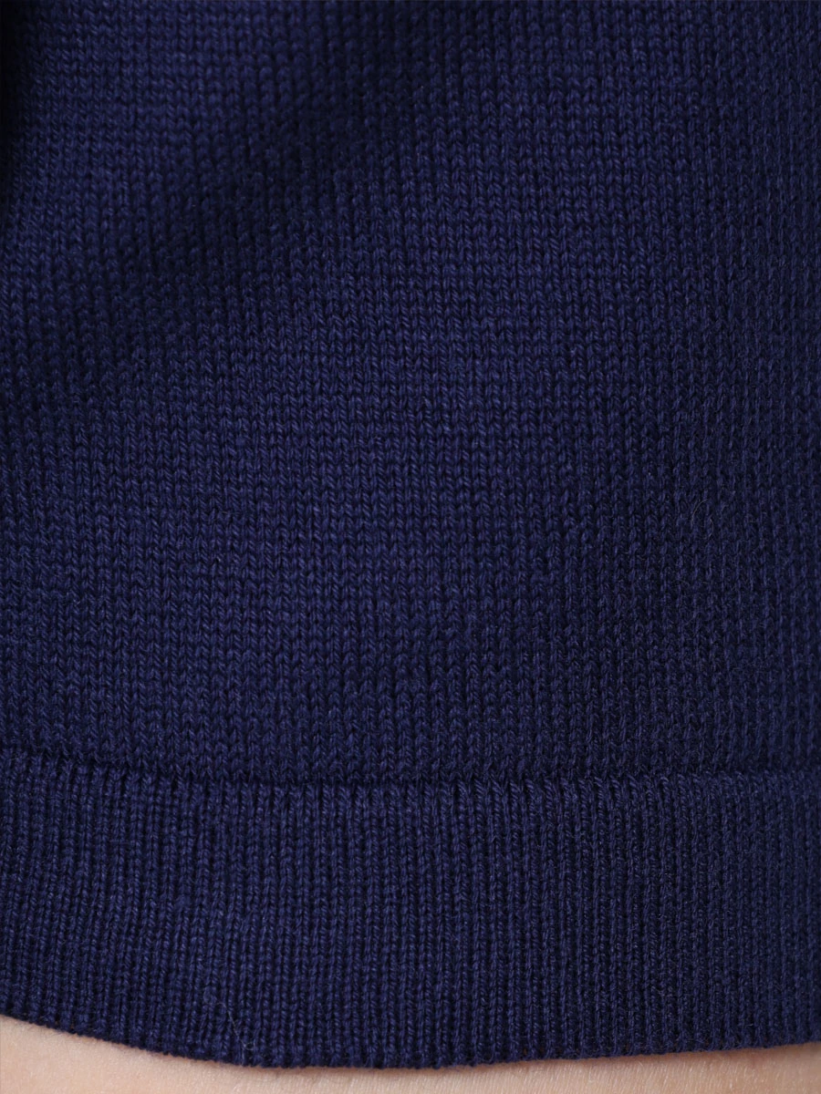 Футболка хлопковая KITON UMK039803001 Синий  Фото 6