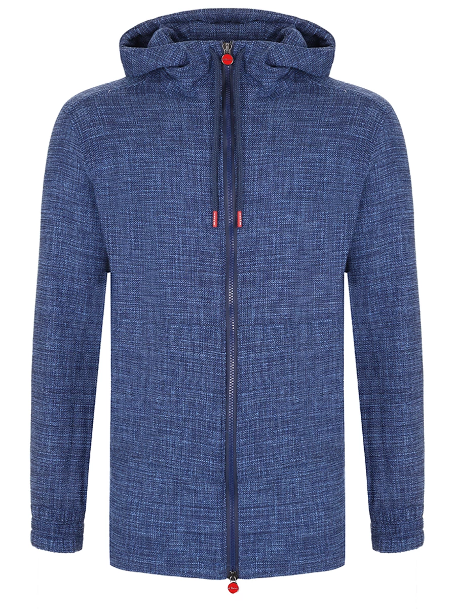 Куртка однотонная KITON UMC010K0643C05000 Синий 