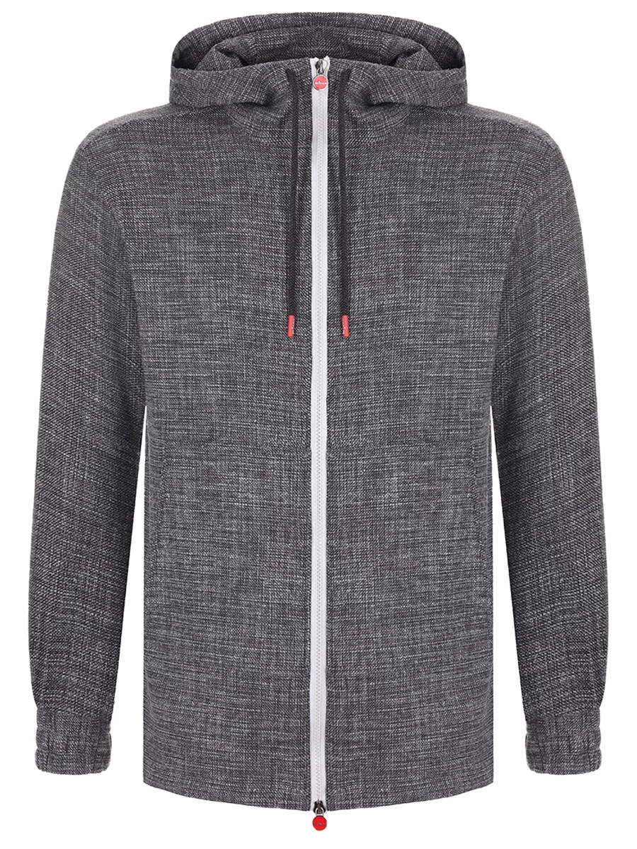 Куртка однотонная KITON UMC010K0643C01000 Серый 