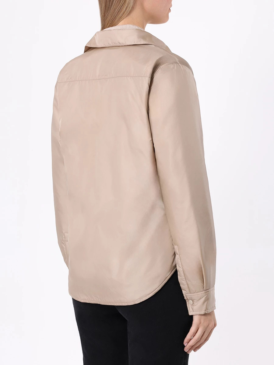 Куртка однотонная ASPESI G294 7961 96084 Бежевый  Фото 3