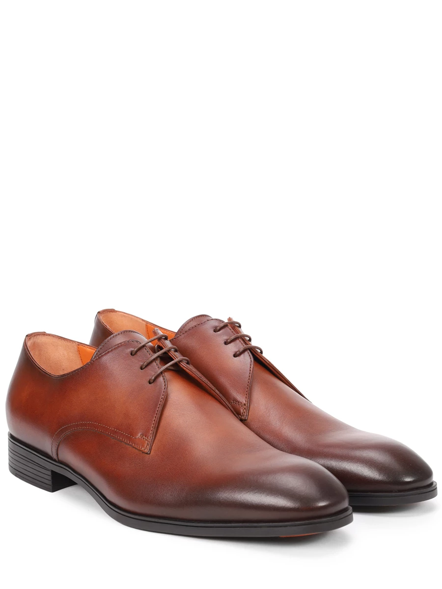 фото Дерби кожаные santoni