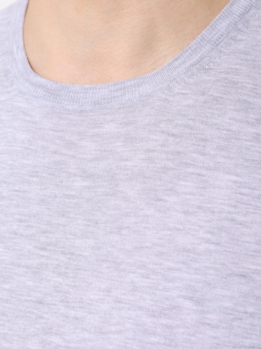 Футболка хлопковая GRAN  SASSO 43154/20731/052 Серый  Фото 6