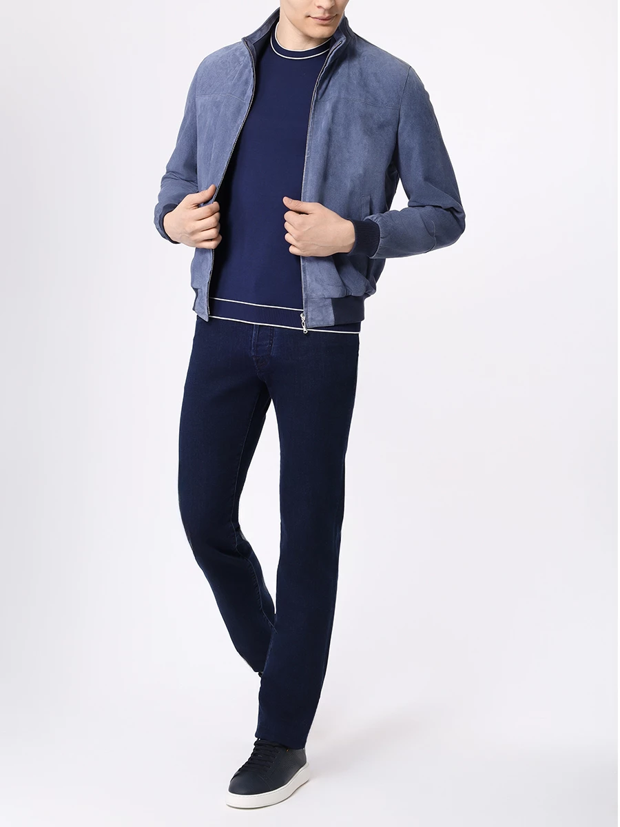 

Джинсы Slim Fit хлопковые, Синий, UQE0434P3621695D BARD Темно-