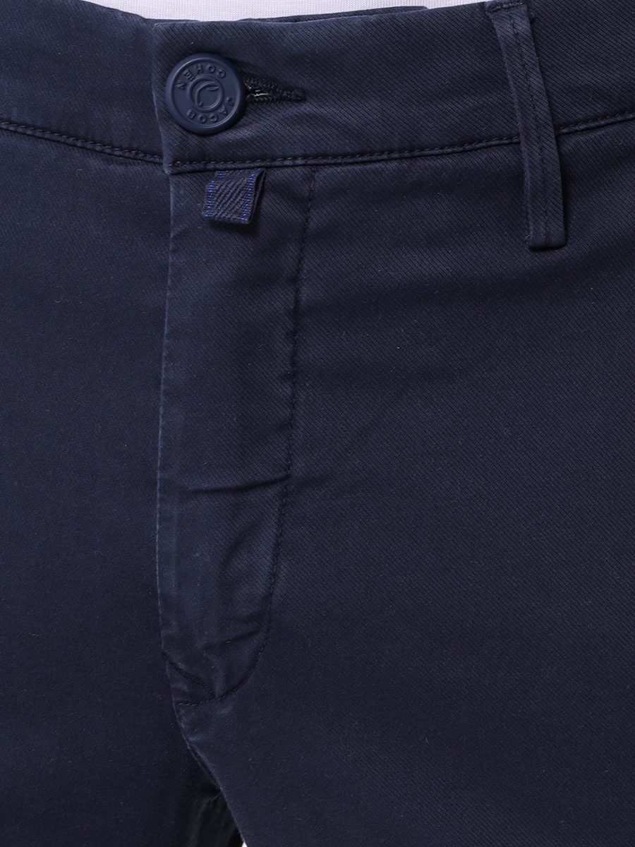 Брюки Slim Fit хлопковые JACOB COHEN UP00101S3756Y99 BOBBY Темно- Синий  Фото 5