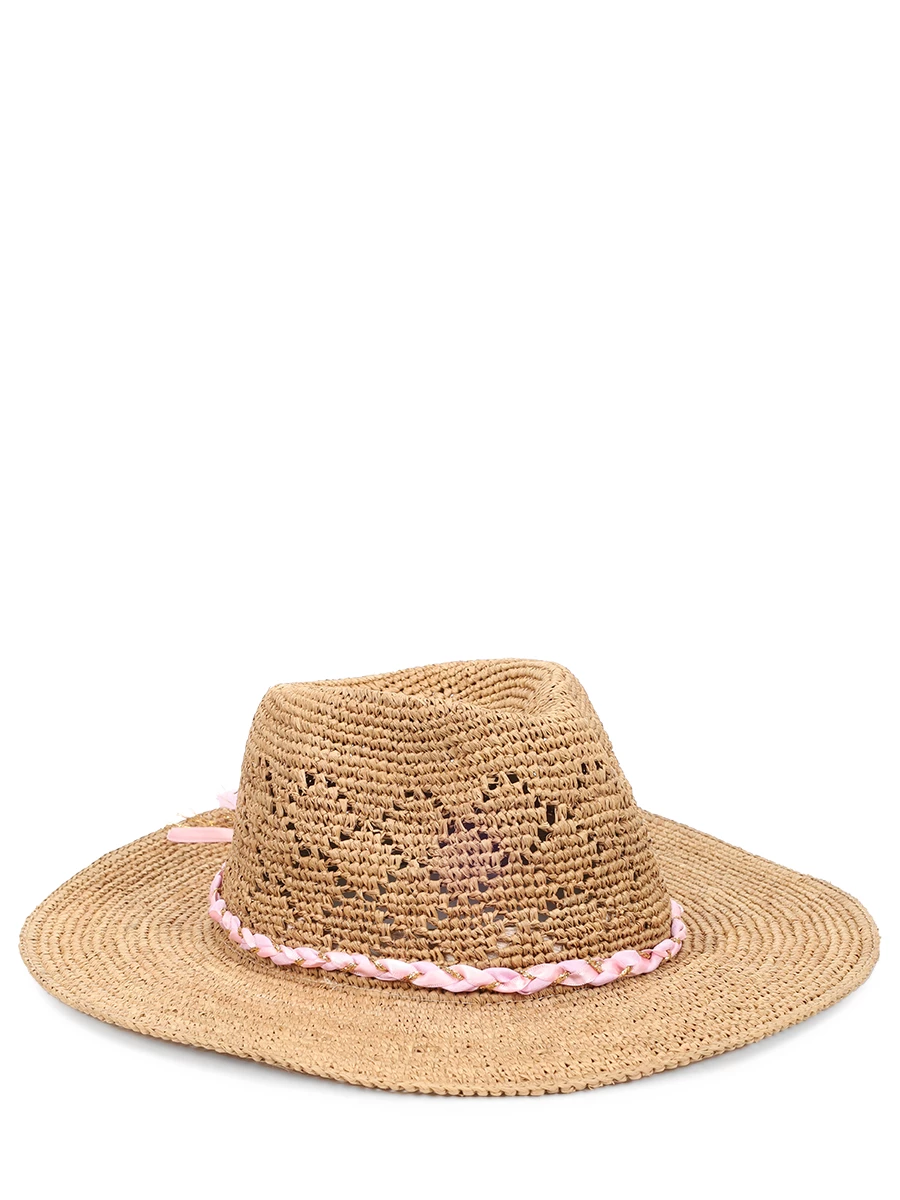 

Шляпа из рафии, Розовый, MANABI HAT\
