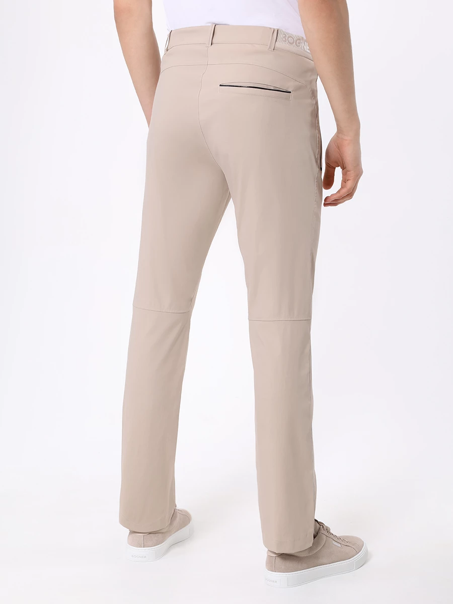 

Брюки однотонные, Бежевый, 11396641/764 NAEL-3
