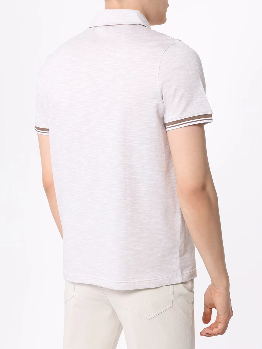 

Поло хлопковое, Бежевый, 58208872/762 SAMU-1