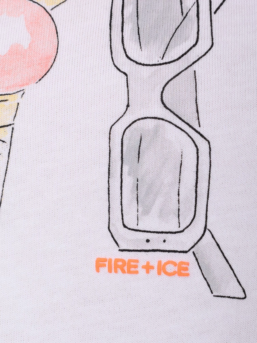 Футболка хлопковая Debra BOGNER FIRE + ICE 54606717/001 DEBRA4 Белый  Фото 6