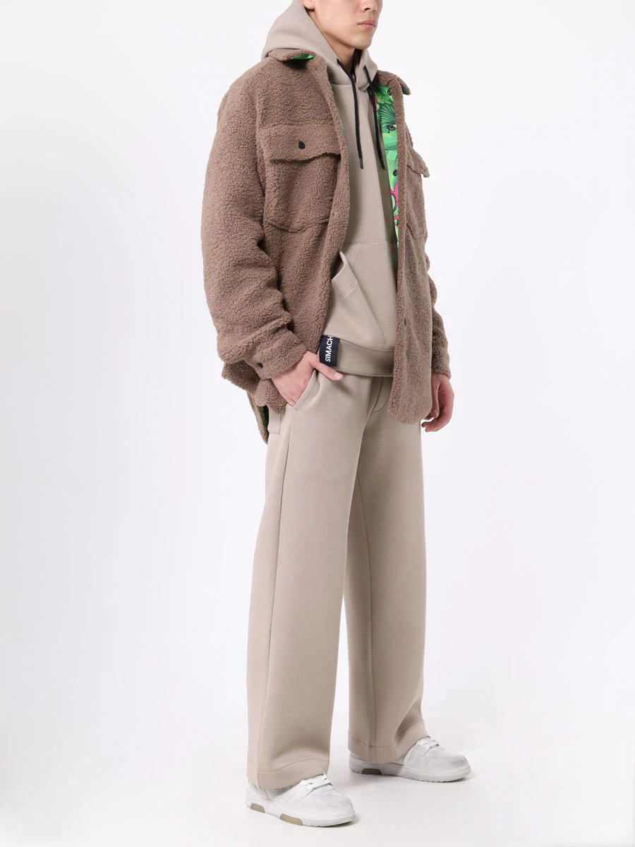 

Худи из неопрена, Бежевый, Warm Family