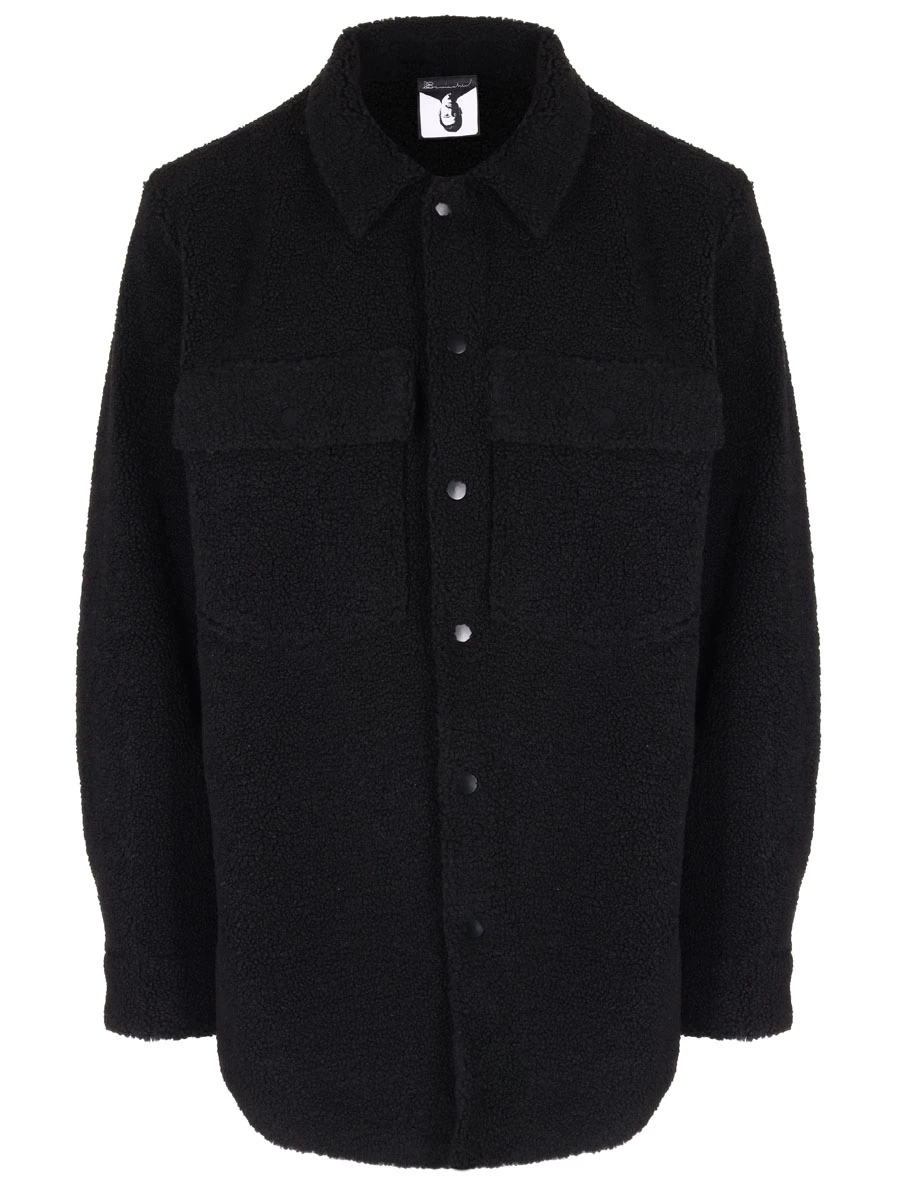 Рубашка из экомеха DENIS SIMACHEV Рубашка искусственный мех, размер Один размер, цвет черный - фото 1