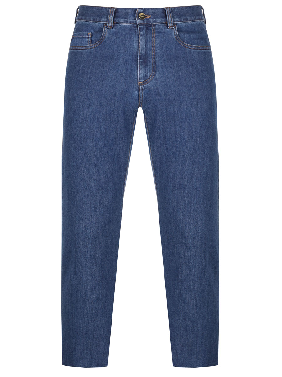 Джинсы Regular Fit хлопковые CANALI