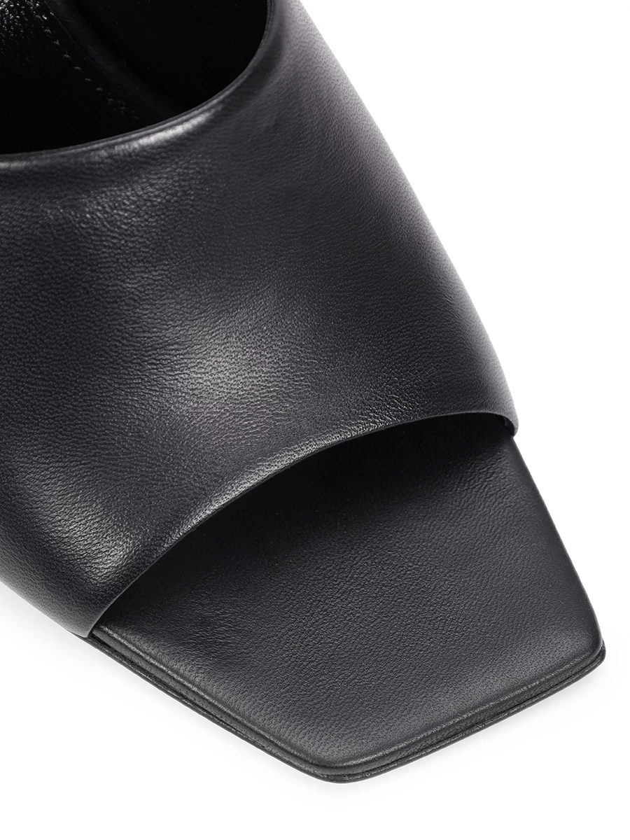 Мюли кожаные Stiletto PARIS TEXAS PX1157-XLTH3-STILETTO MULE 85, размер 37, цвет черный - фото 5