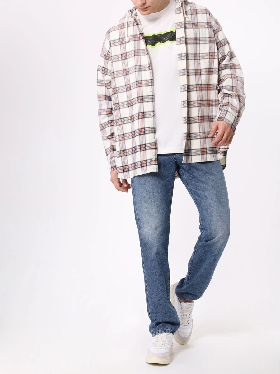Джинсы Regular Fit хлопковые 3X1 31-M25B17-DR1137 Синий  Фото 2