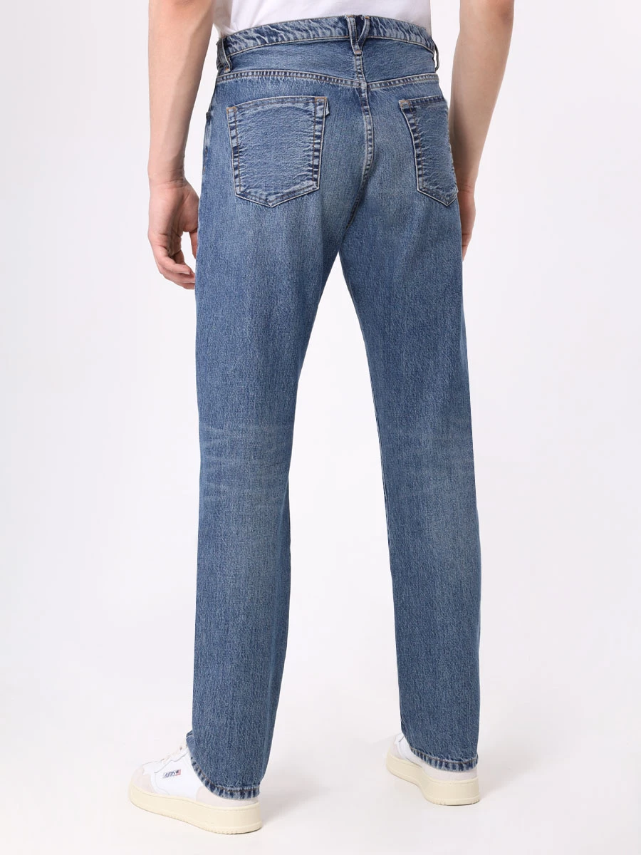 Джинсы Regular Fit хлопковые 3X1 31-M25B17-DR1137 Синий  Фото 3