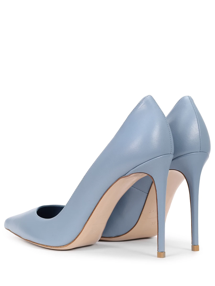 Туфли кожаные LE SILLA 2101M090R1PPNEM721, размер 38.5, цвет голубой - фото 4