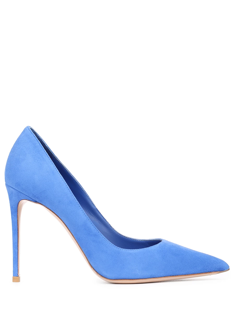 Туфли замшевые LE SILLA 2101M090R1PPVEL972, размер 37.5, цвет синий