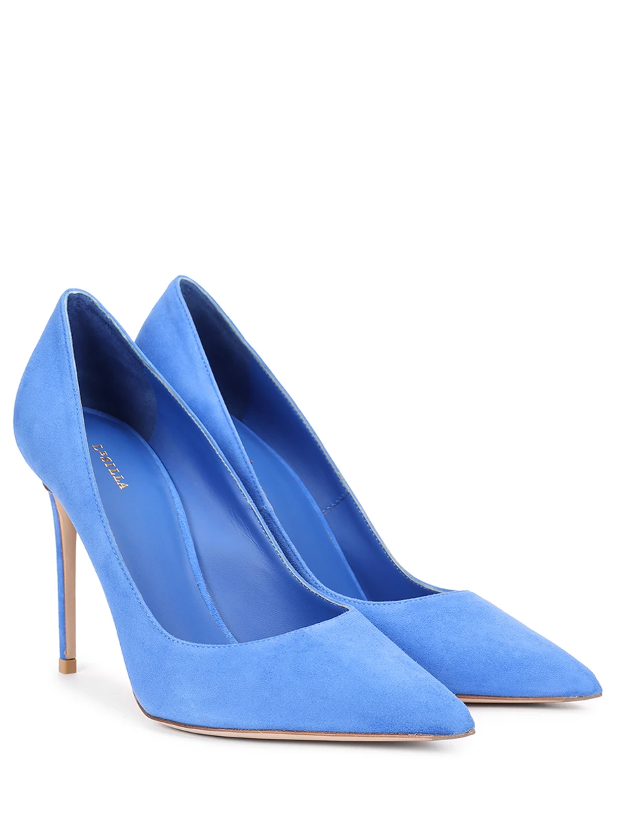 Туфли замшевые LE SILLA 2101M090R1PPVEL972, размер 37.5, цвет синий - фото 2