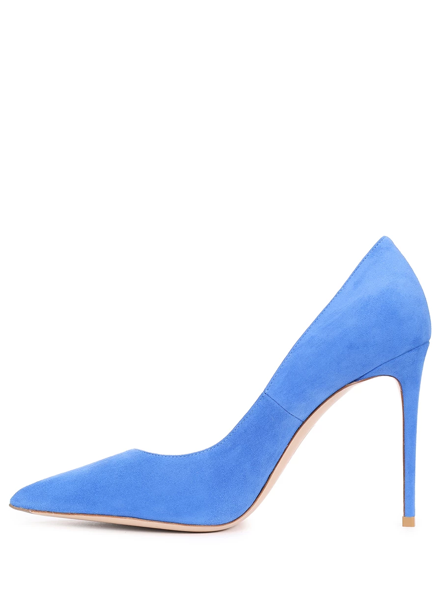 Туфли замшевые LE SILLA 2101M090R1PPVEL972, размер 37.5, цвет синий - фото 3
